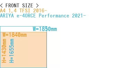 #A4 1.4 TFSI 2016- + ARIYA e-4ORCE Performance 2021-